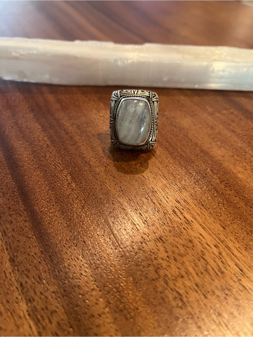 925 Sterling Silver Moonstone Ring